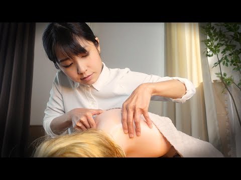 ASMR 出張オイルマッサージロールプレイ/今日もお邪魔します🤗
