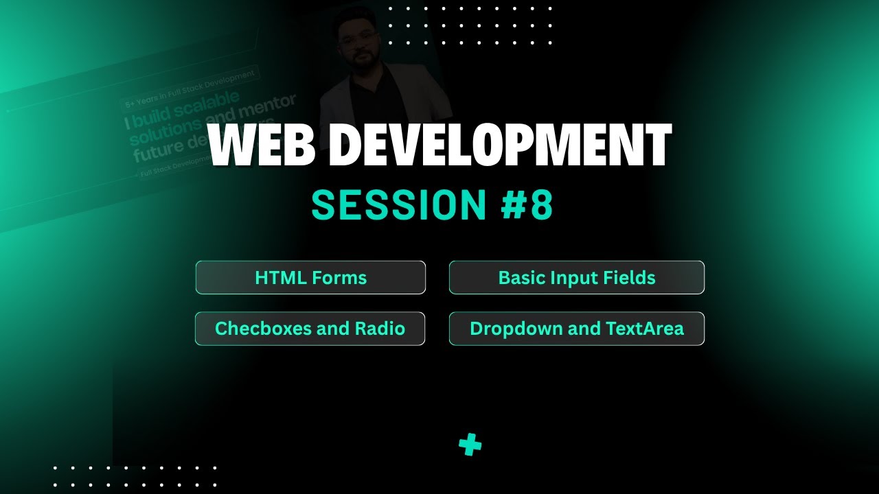 Session 6 - HTML Forms - YouTube