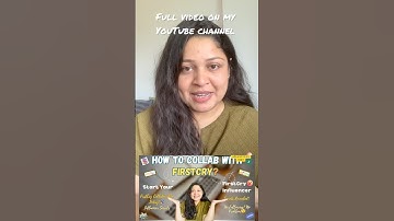 How to Get FirstCry Collaboration? 🤔 | How I Got My First Brand Deal on Instagram! @thejindalpatel