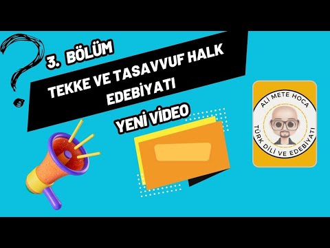 36) Tekke ve