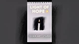 &quot;Candle Art That Speaks Light 🕯️✨ | Ishan Art Studio&quot;#artshorts #art #sketch #trendingshorts