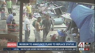 Stolen 'Pioneer Woman' statue to be replaced