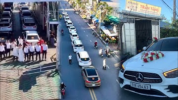 Đám Cưới Đại Gia ĐI RƯỚC DÂU CÙNG DÀN SIÊU XE KHỦNG CÙ LAO DUNG | Đám Cưới Miền Tây