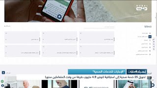 أخبار الإمارات | تحويل 25 خدمة صحية إلى استباقية لتوفير 4.9 مليون دقيقة من وقت المتعاملين سنويا