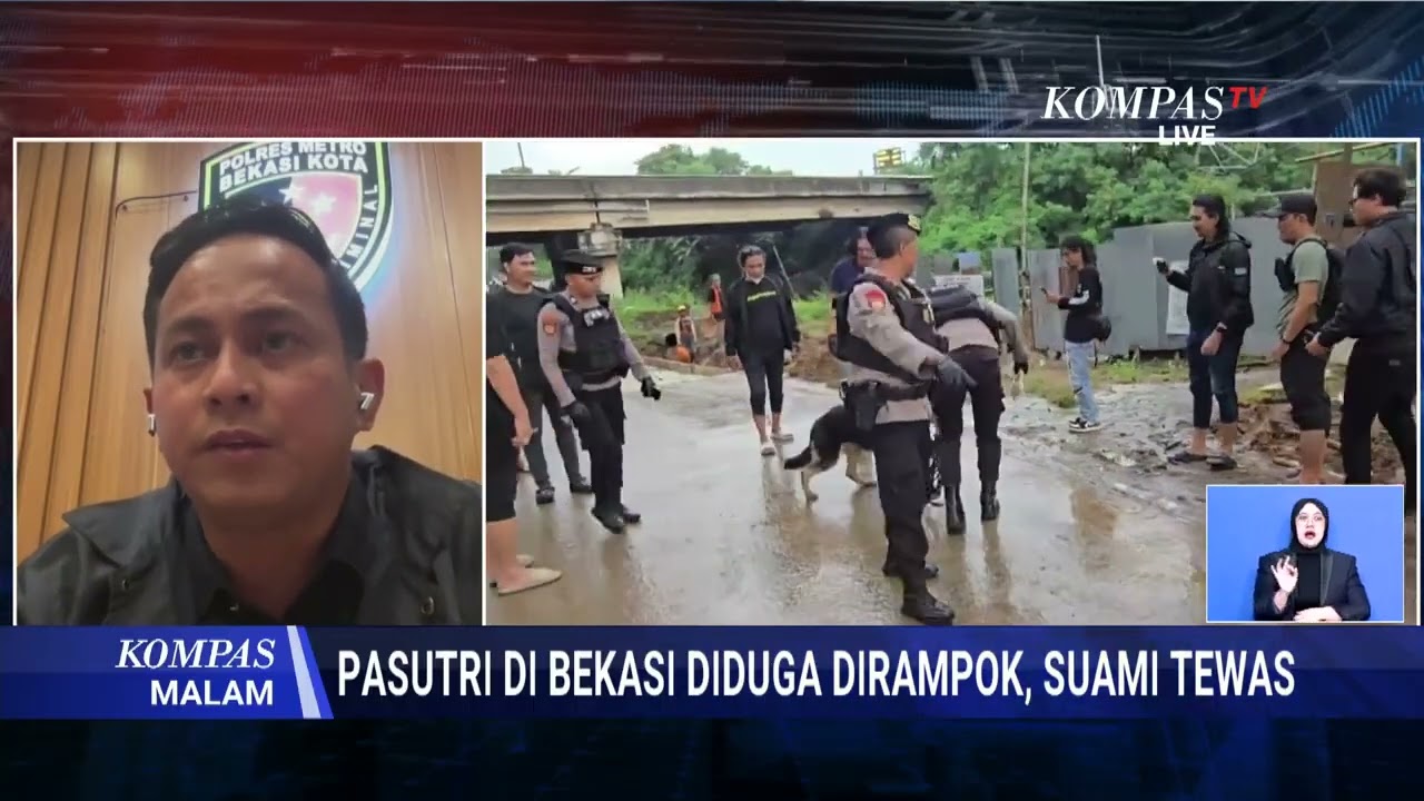Pasutri di Bekasi Diduga Dirampok, Suami Tewas