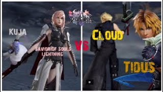 Dissidia NT Lightning & Kuja VS Tidus & Cloud  2v2's