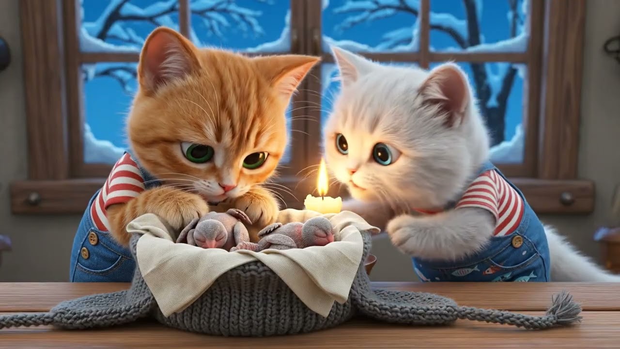 Mom Cat Was Too Sick To Work... Her Kittens' Secret Surprise Made The Town CRY! 😭🐾 | CGI Film