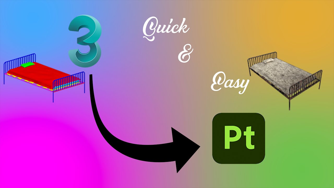 How to export a model from 3ds max to Substance Painter - YouTube