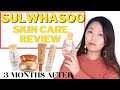 SULWHASOO SKIN CARE REVIEW | 3 MONTHS AFTER