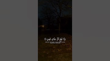 قران كريم/صوت جميل/راحة نفسية/سورة القلم/سالم الرويلي🤍