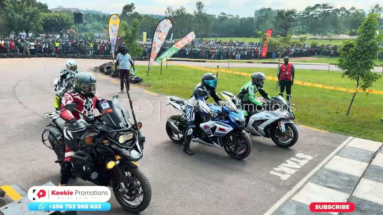 Уганда принимает свой первый Гран-при по мотогонкам в парке экстремальных приключений «Бусиика»