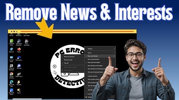 How To Remove News And Interests In Windows 10 | Clean Taskbar Tutorial (2026)