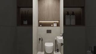 Modern Bathroom Transformation | Anti-Stain Ceramic Wall Hung Toilet | Quiet Powerful Flush