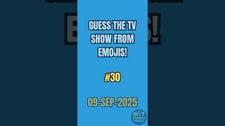 📺 Can You Guess This TV Show in Emojis? | Popmoji Trivia #shorts #30 09-SEP-2025