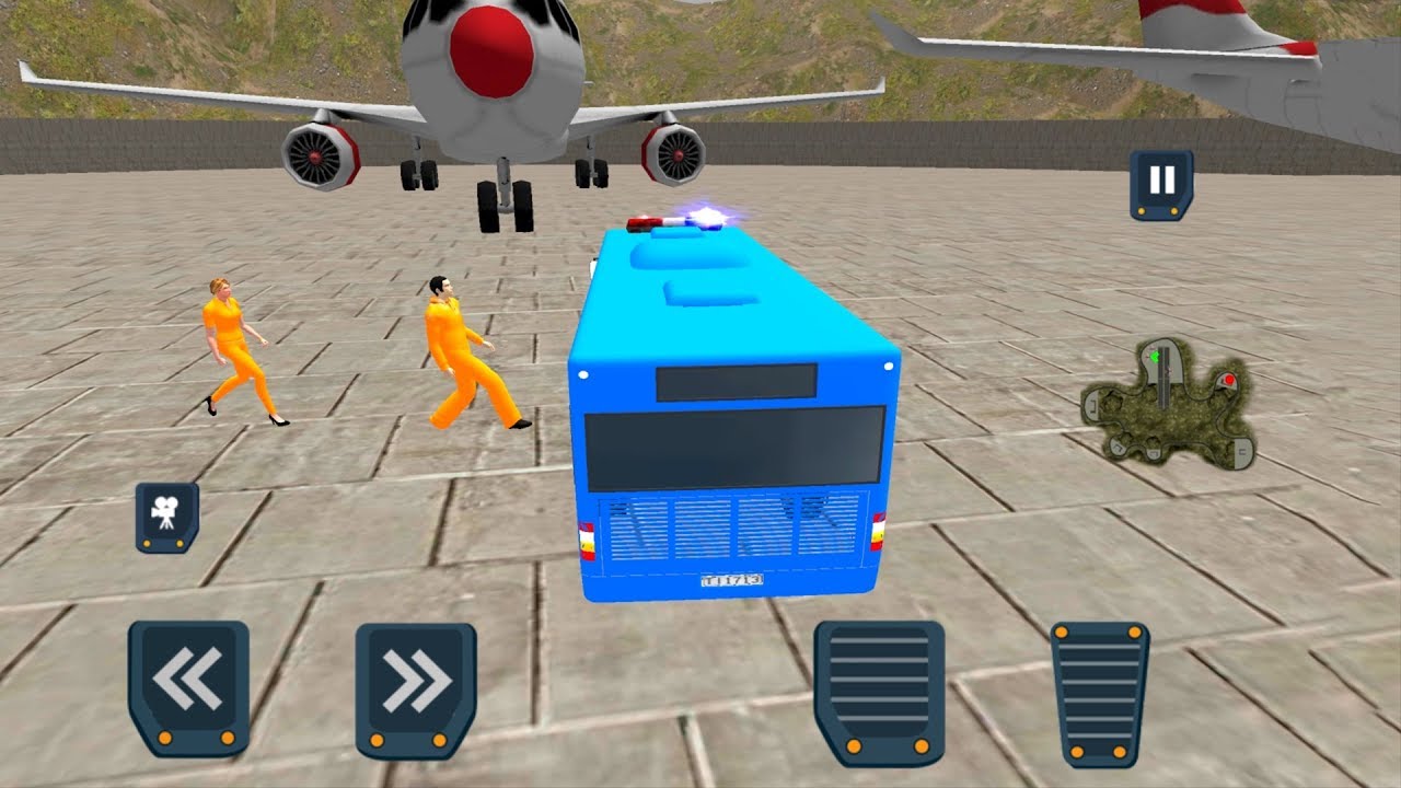 Airport Police Prison Bus 2017 (by Zaptim Games) Android Gameplay [HD]