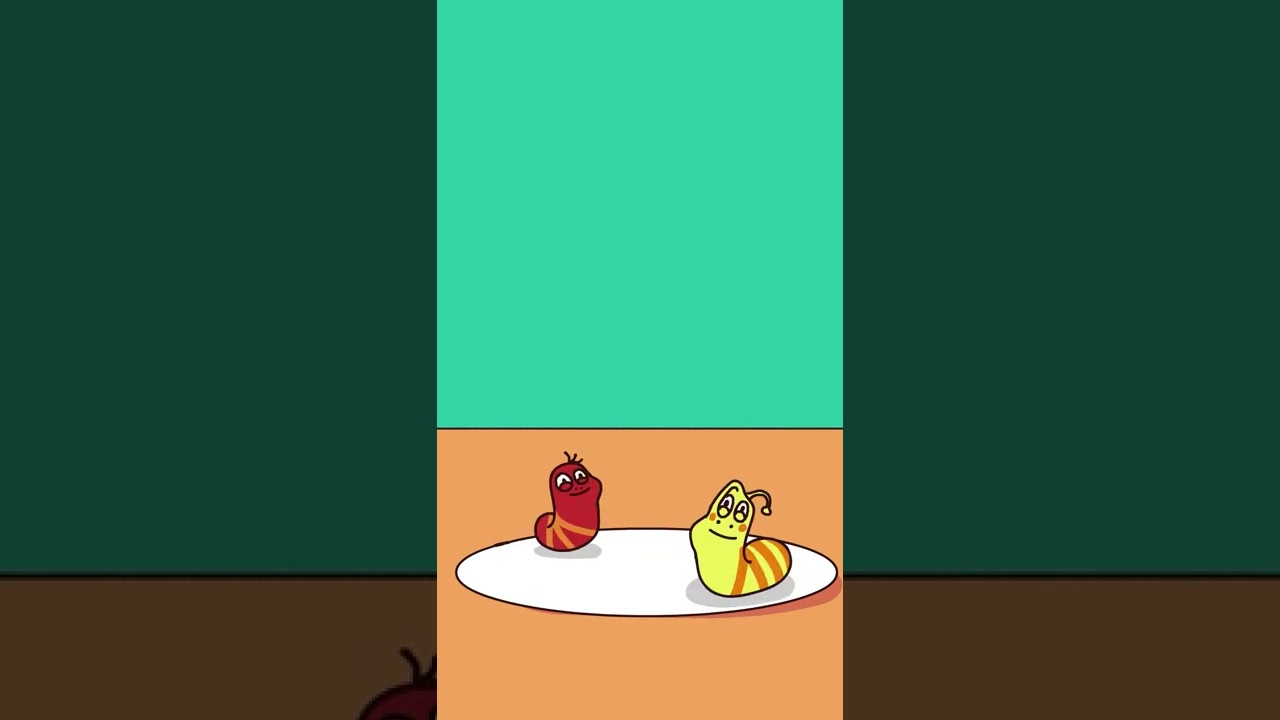 Kirby Animation - scream (Larva)