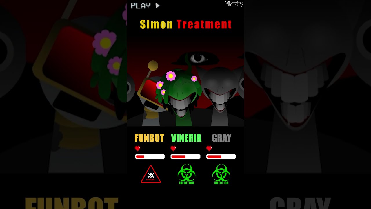 HP Bar Funbot Vineria Gray In Treatment Mods Emoji Status Sprunki Incredibox