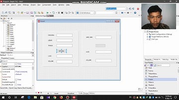 Tutorial membuat aplikasi hitung luas volume delphi 10  #3