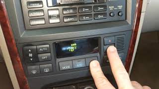 2004 Kia Optima - Farenheit / Celcius toggle
