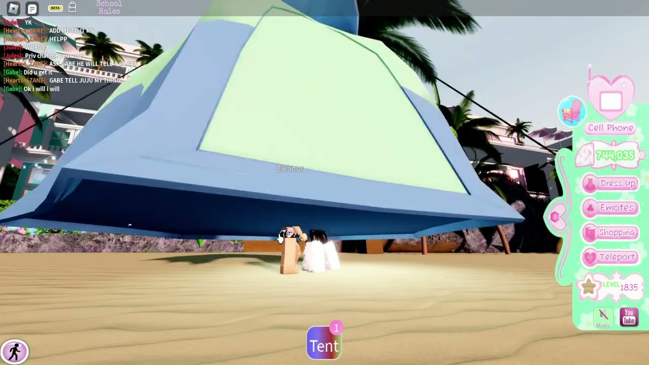 i found a funny royale high bug