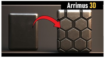 How to Create Hexagon Pattern and Slice Mesh in Plasticity