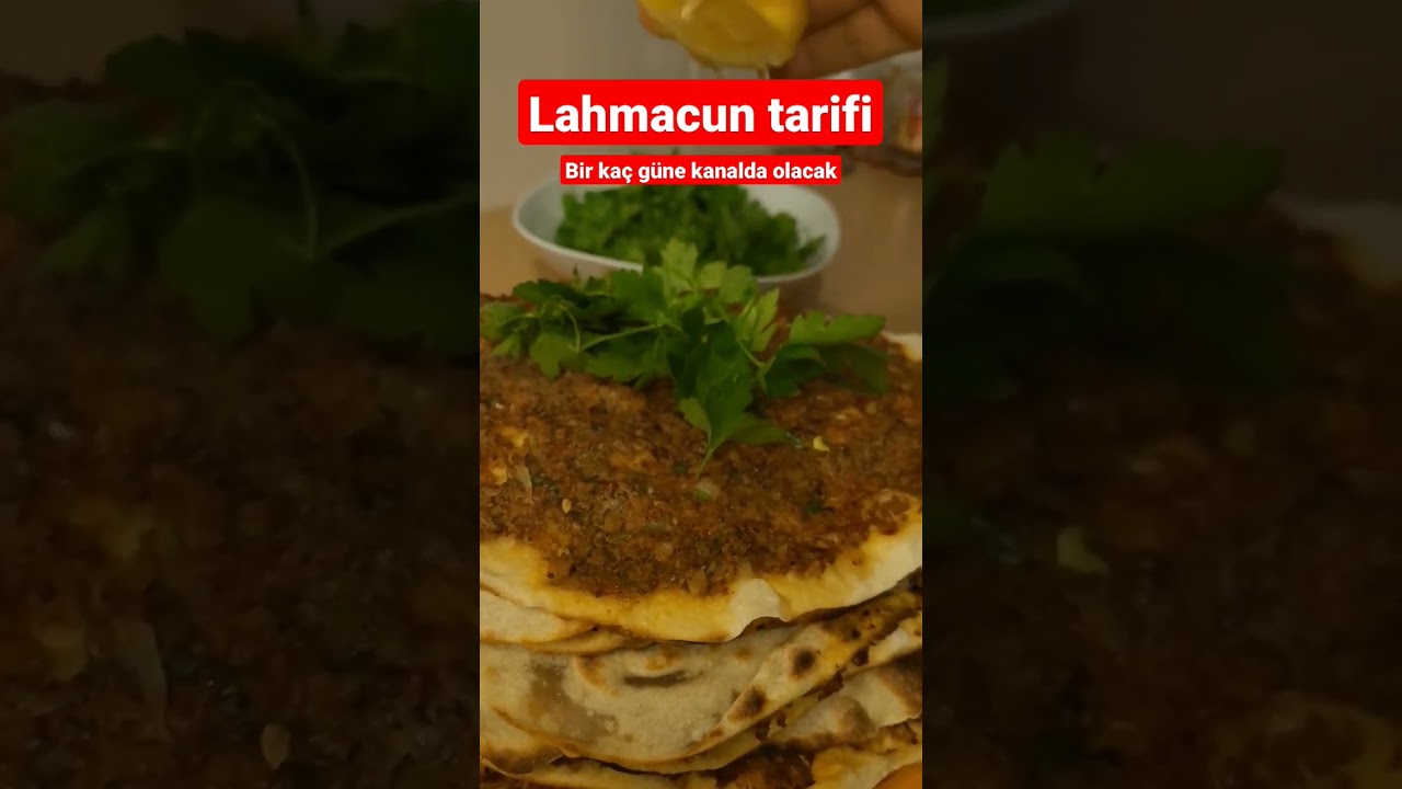 EN KOLAY LAHMACUN TARİFİ için kanalı takipte kalın #urfa  #yemek #lahmacun #shorts #keşfet #aboneol