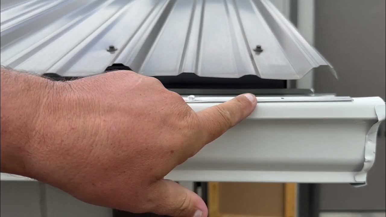 AM Gutter Guard Spike and Ferrule Install YouTube