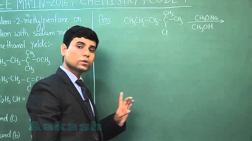 JEE-Main 2016 Chemistry Solution [Q. 01-02] By Aakash Faculty