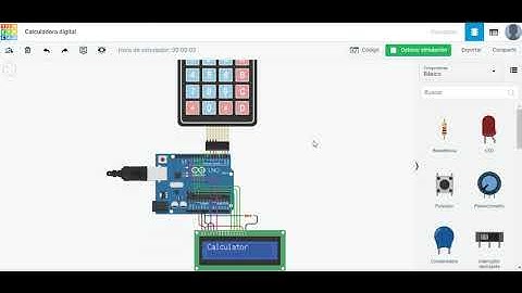 Simulación Arduino Calculadora