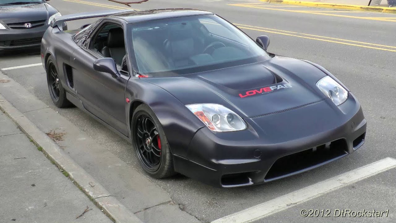 600 whp Lovefab NSX: Viloent Accelerations!! - YouTube