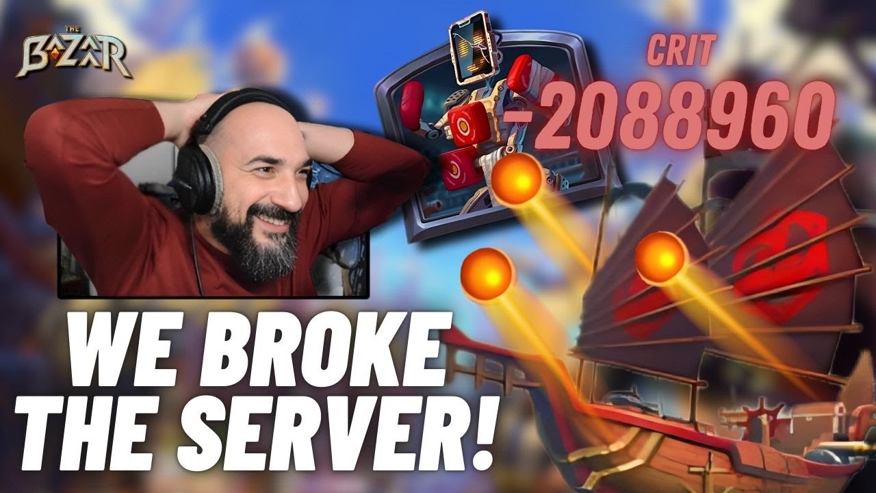 Insane Vanessa hits for 2 million and crashes the game! | The Bazaar Gameplay