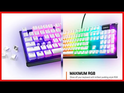 SteelSeries PRISMCAPS - Double Shot Pudding-Style Keycaps - Durable PBT Thermoplastic