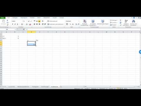 Video: So Schreiben Sie Eine Funktion In Excel