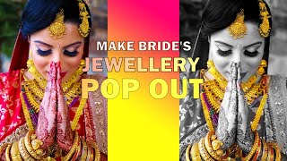 Make jewellery pop out from bride image in photoshop • how to make object pop out in photoshop screenshot 2
