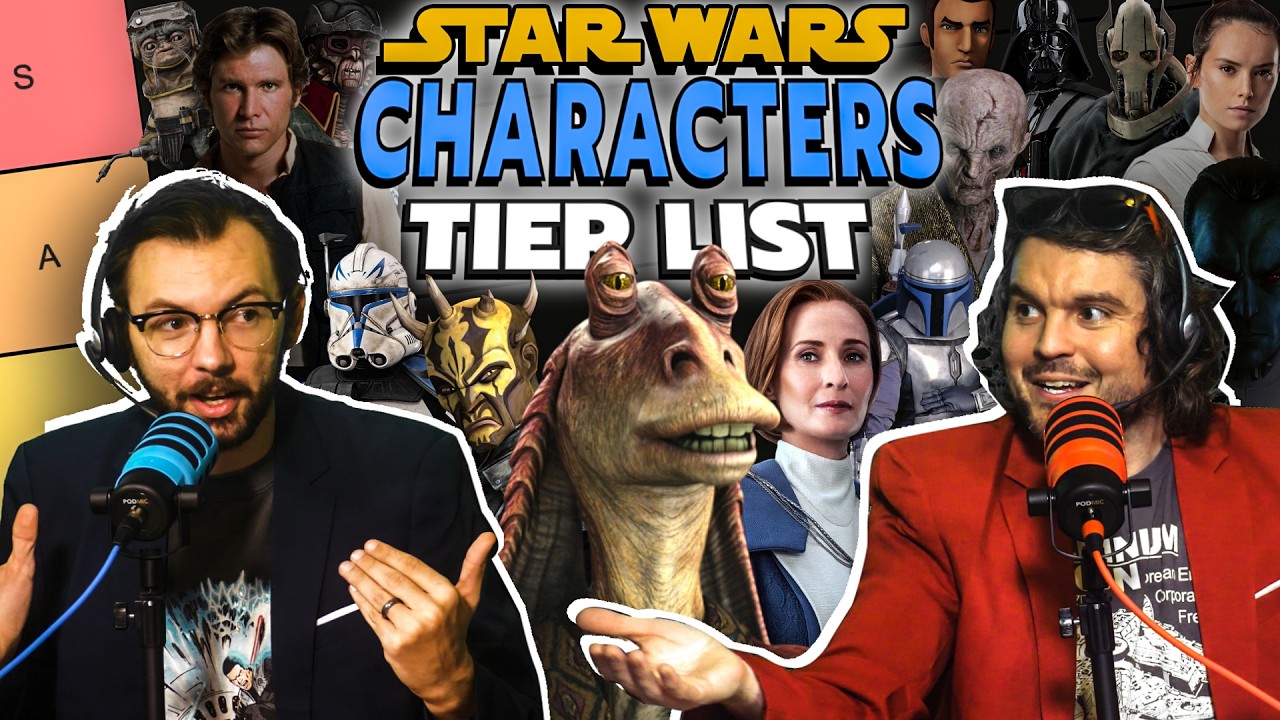 Ranking over 100 Star Wars Characters