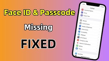 How to Fix Face ID and Passcode Missing in Settings on iPhone