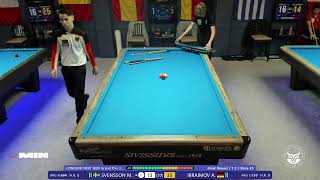 LAST 8, T2 IBRAIMOV (DE) vs. SVENSSON (SE)