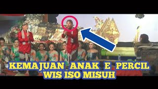 Anak e cak percil wis iso misuh ...