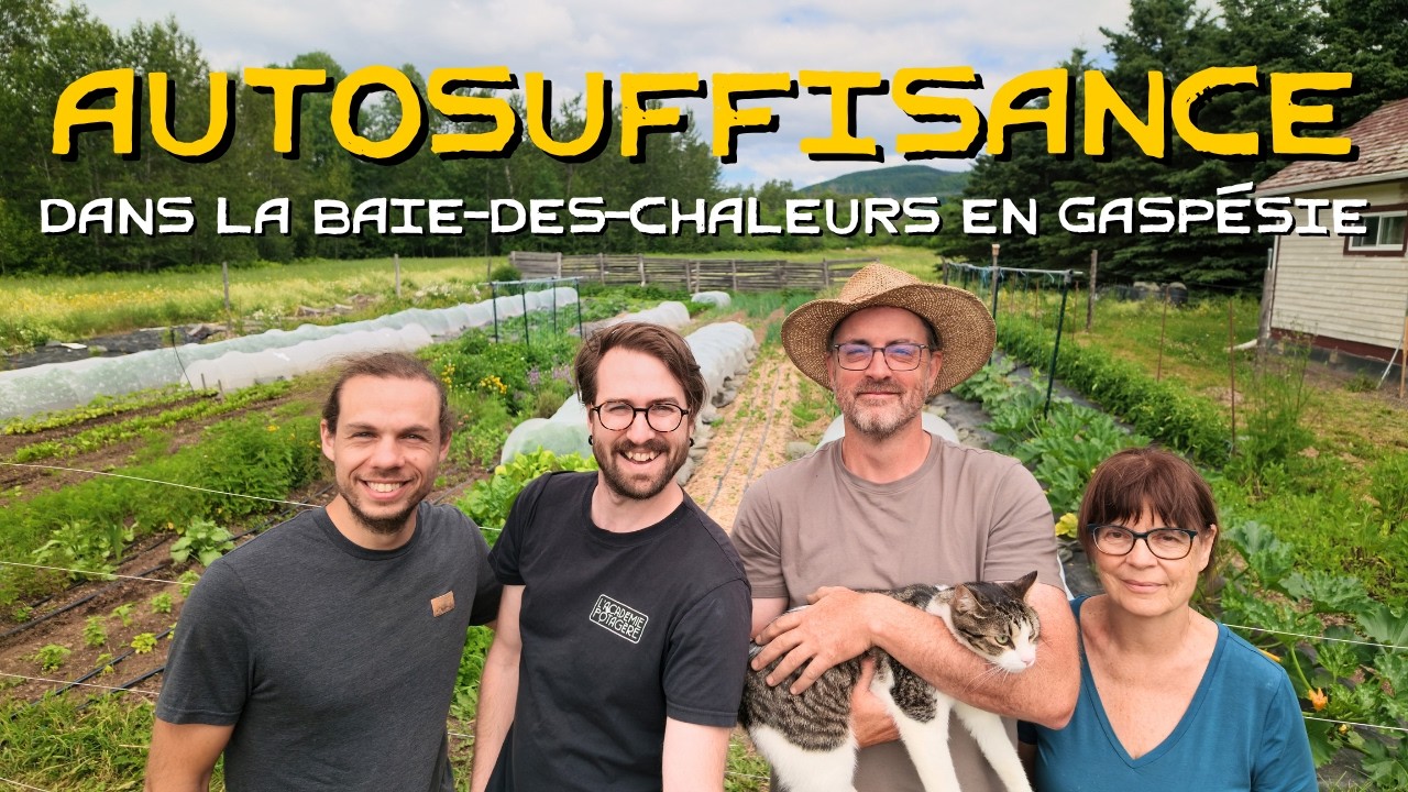 Un potager d'autosuffisance pour deux familles : Visite chez Alain et Anne-Marie 🌱