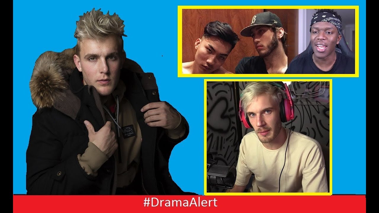 RiceGum , FaZe Banks & KSI vs Jake Paul & PewDiePie DramaAlert