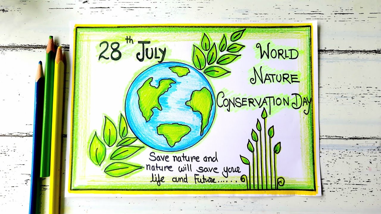 Darshan Academy - The world nature conservation day is observed every year  on July 28th. So this day was celebrated by Darshan Academy Kalka with a  great message. Students were asked to