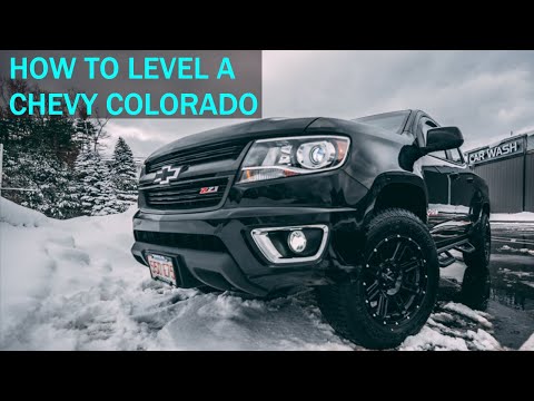 How To Level a Chevy Colorado // Step by step guide for installing a leveling kit on Chevy Colorado