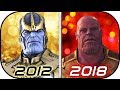EVOLUTION of THANOS in Movies (2012-2018) History of Thanos Avengers Infinity War