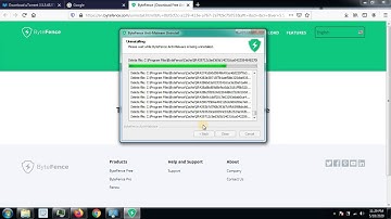 ByteFence Anti Malware Software removal from PC