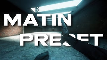 Matin Cɐʇoɹɔǝ Preset ReCreation. | Gmod Realism