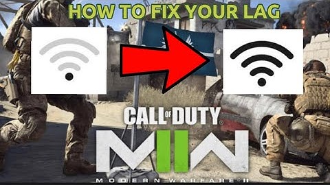 How To Stop LAGGING In Modern Warfare 2!
