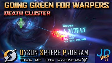 Going Green for Warpers 🪐 Dyson Sphere Rise of the Dark Fog Ep18 🌌 Lets Play, Tutorial, Walkthrough