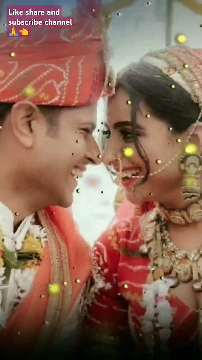 Humse pucho tumse kitna pyar karte hai song 💕👈 Neil Bhatt & Aishwarya wedding looks 💕👈💞