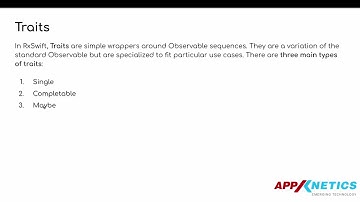 RxSwift | Traits: MayBe