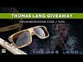 Thomas Lang announces his Jefferson Eyewear Giveaway on Drummerszone